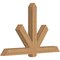 Ekena Millwork Kennewick Timber Gable Bracket, Western Red Cedar, 72"W x 45"H x 5 1/2"D x 5 1/2"F, 15/12 Pitch GBW072X45X0606KEN00SWR - alternate 5